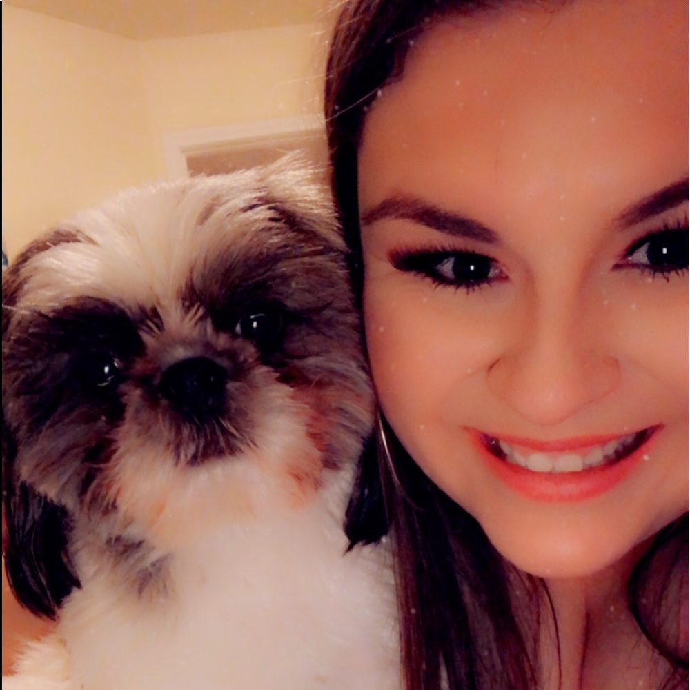 Me and my baby 🎀🌸🐶